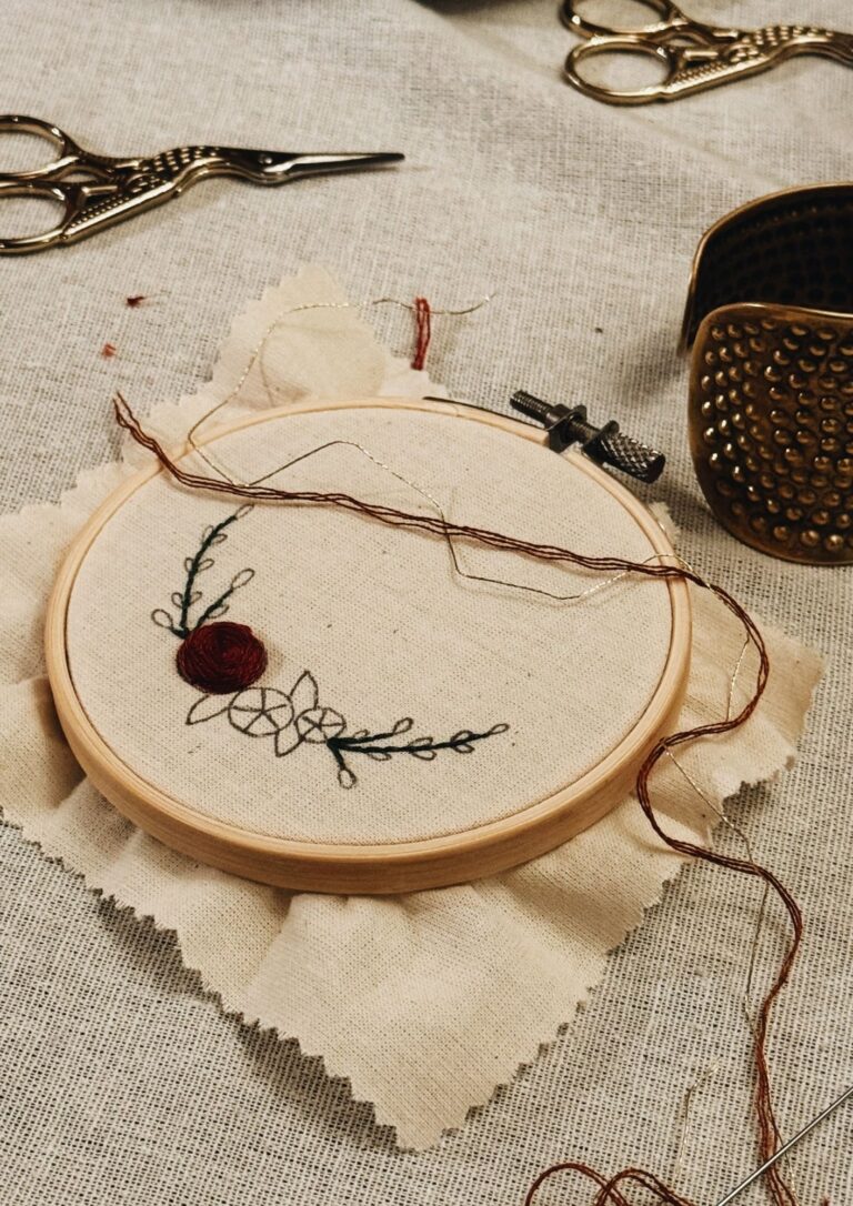 Initiation broderie